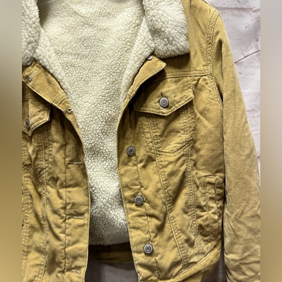 John Galt corduroy Sherpa jacket M/L‎ - Picture 2 of 7